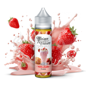 Milkshake Fraise - Maison Velours