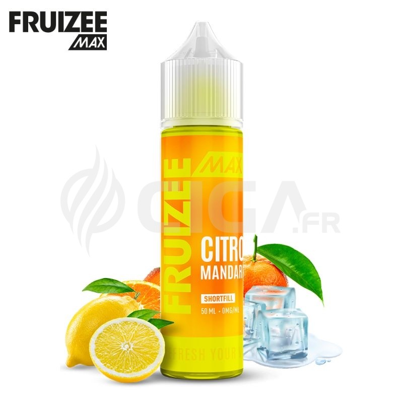 Citron Mandarine 50ml - Fruizee Max
