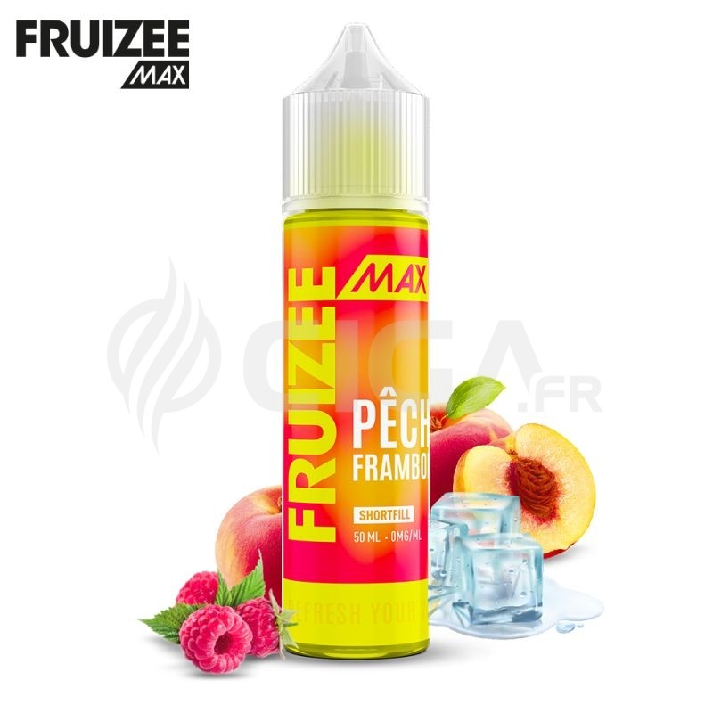 Pêche Framboise 50ml - Fruizee Max