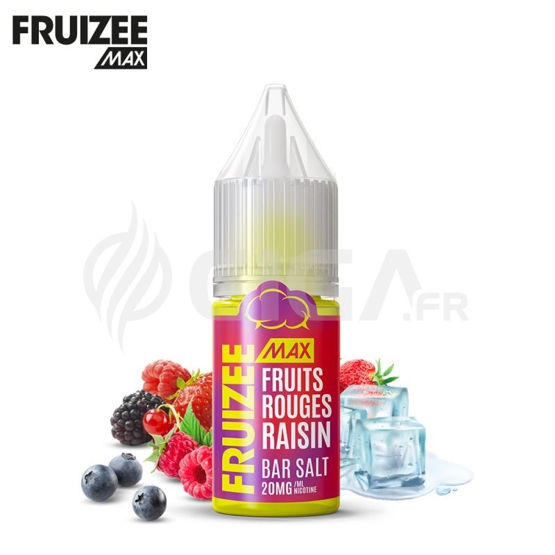 Fruits Rouges Raisin Sel de Nicotine - Bar Salt Fruizee Max