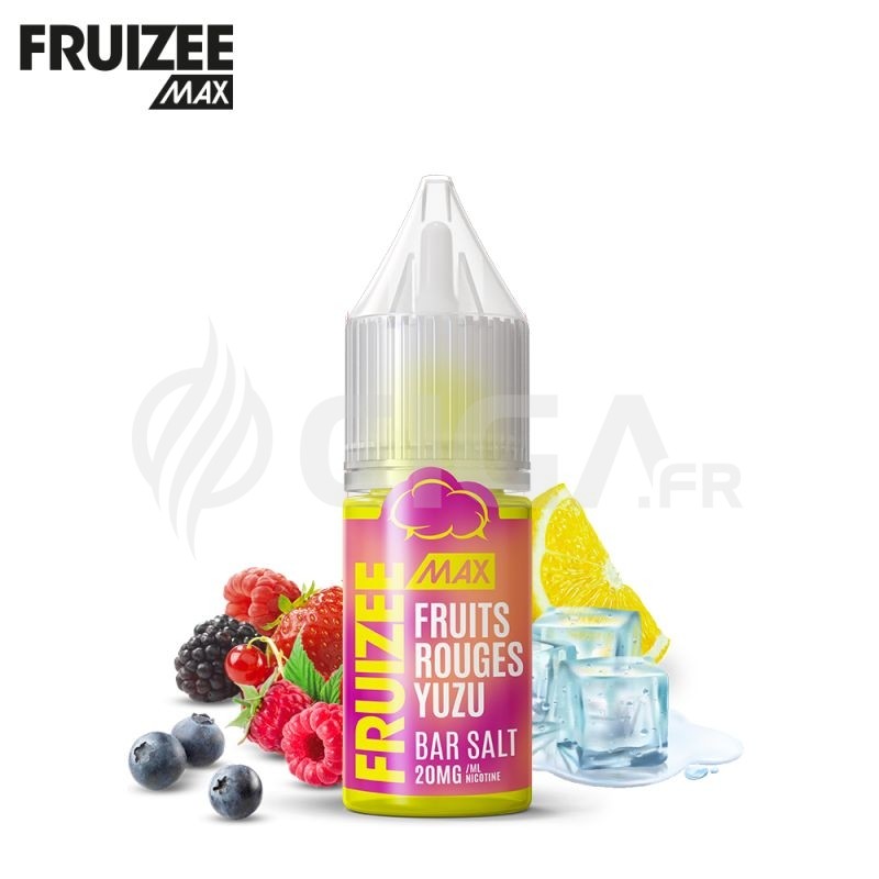 Fruits Rouges Yuzu Sel de Nicotine - Bar Salt Fruizee Max