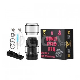 Bonza Pro RTA 4/6ml 26.5mm - Thunder Cloud x Vaping Bogan