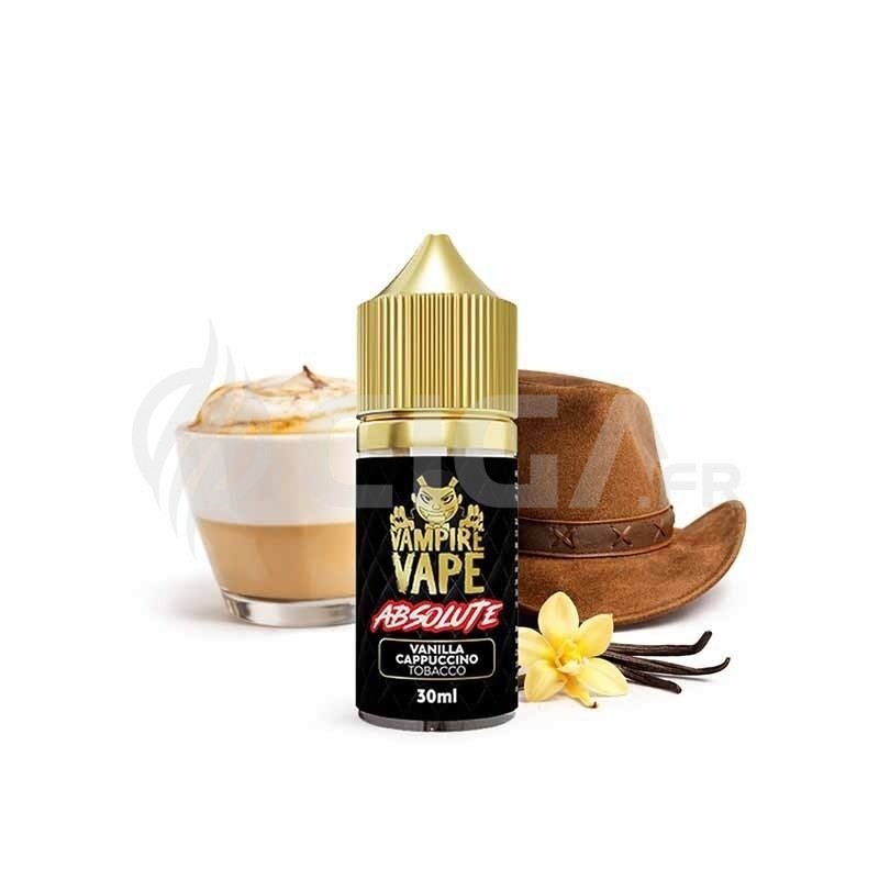 Concentrés Vanilla Cappuccino Tobacco 30ml - Vampire Vape Absolute