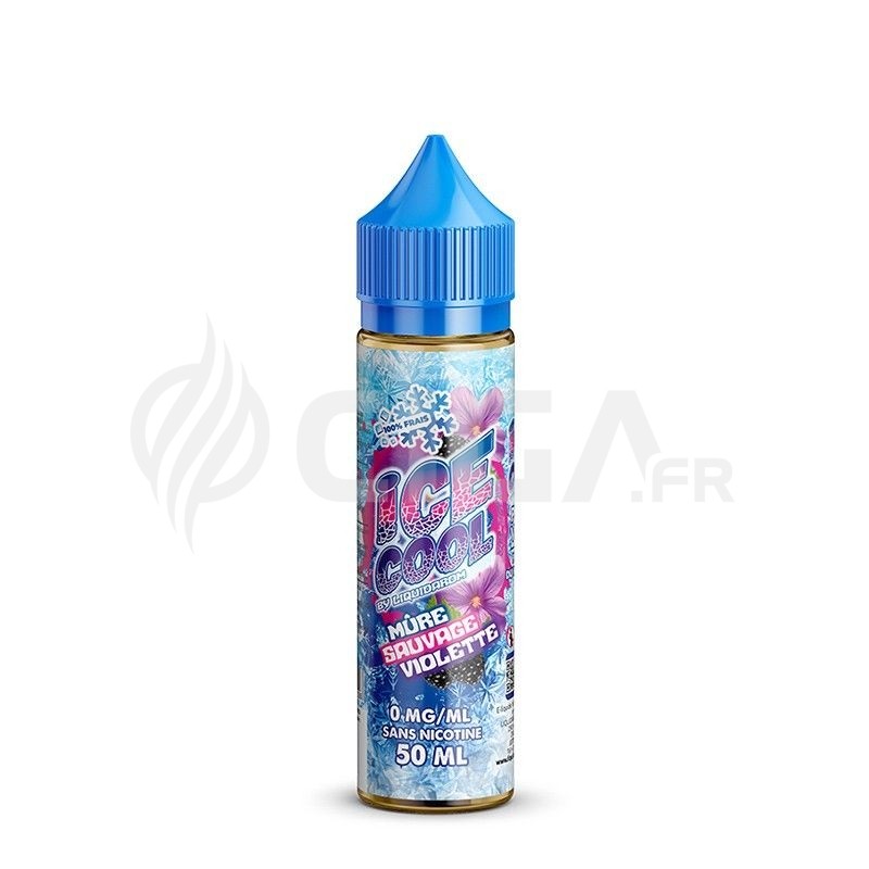 Mûres sauvages violette 50ml - Ice Cool de Liquidarom