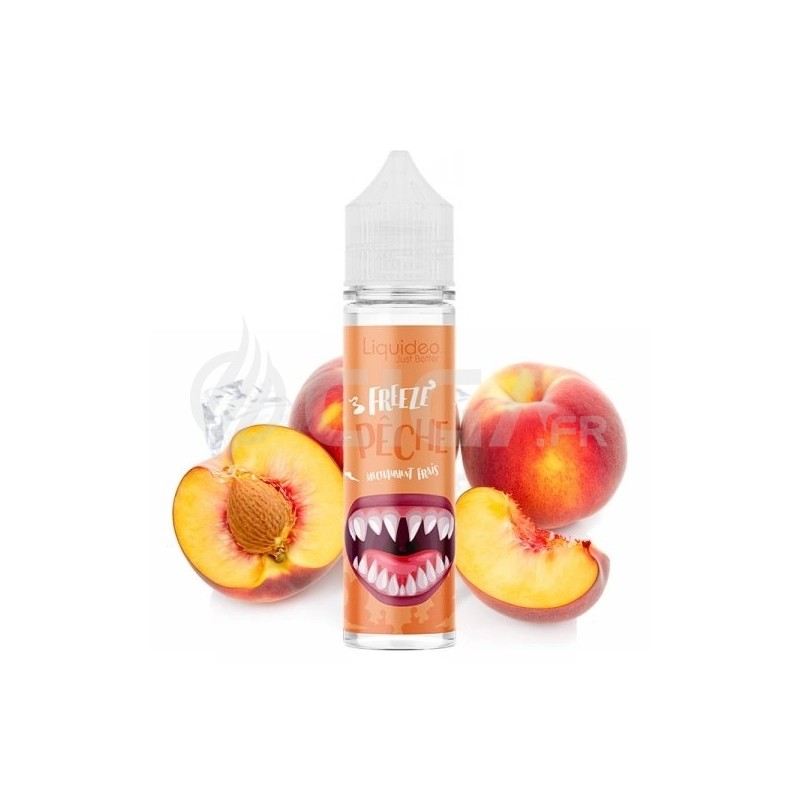Freeze Pêche 50ml - Liquideo