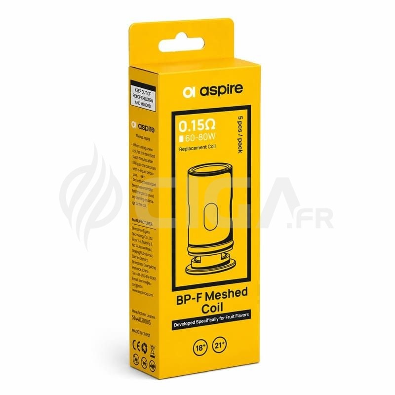 Résistances BP-F (5 pcs) - Aspire