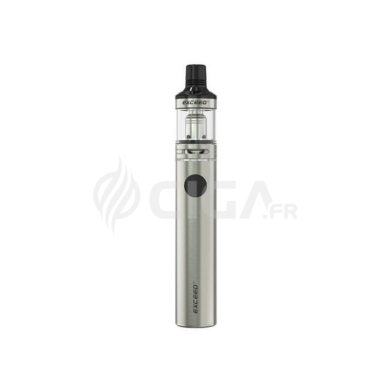 Kit Exceed D19 de Joyetech en argent. Kit Exceed D19 de Joyetech en argent.