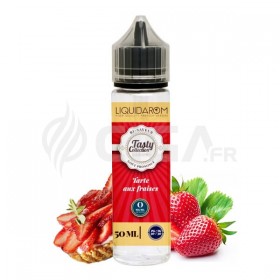 E-liquide Tarte aux fraises 50ml de Tasty Collection de Liquidarom.