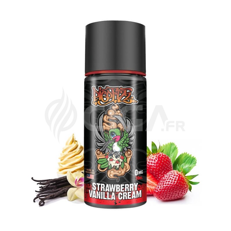 E-liquide Strawberry Vanilla Cream 70ml de My's Vaping.