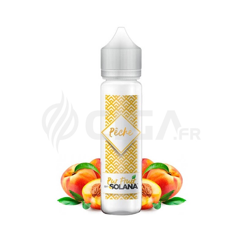 E-liquide Pêche en 50ml de Solana.