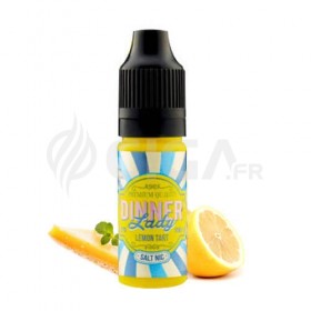 E-liquide Lemon Tart Sel de Nicotine de Dinner Lady.