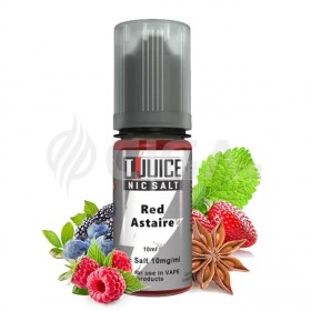 E-liquide Red Astaire aux Sels de Nicotine de T-Juice.