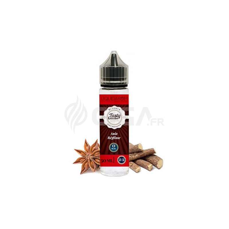 E-liquide Anis Réglisse en 50ml de Tasty Collection de Liquidarom.