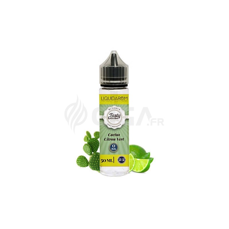 E-liquide Cactus Citron vert en 50ml de Tasty Collection de Liquidarom.