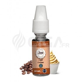 Flacon de 10ml de e-liquide Café Crème de Tasty Collection de Liquidarom.