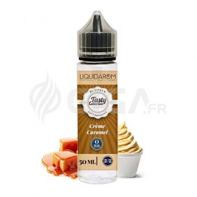 E-liquide Crème Caramel en 50ml de Tasty Collection de Liquidarom.