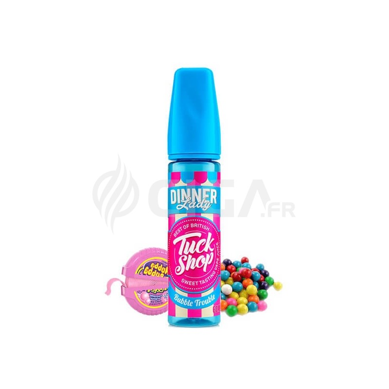 E-liquide 50ml Bubble Trouble Tuck Shop de Dinner Lady.