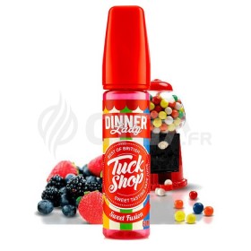 E-liquide Sweet Fusion en 50ml Tuck Shop de Dinner Lady.