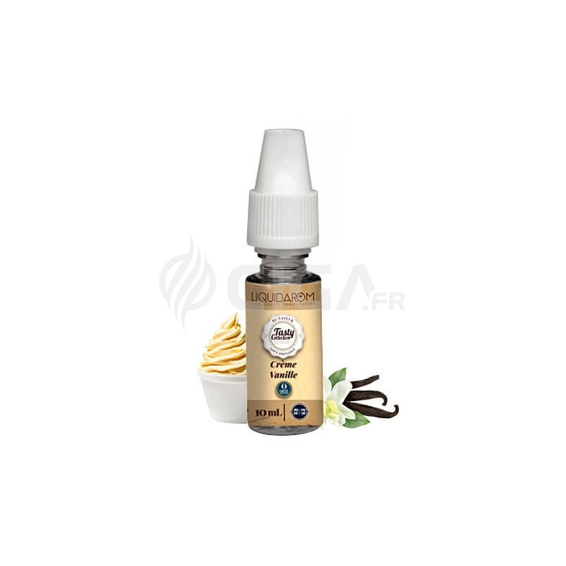 E-liquide Crème Vanille de Tasty Collection de Liquidarom.