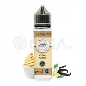 E-liquide Crème Vanille en 50ml de Tasty Collection de Liquidarom.