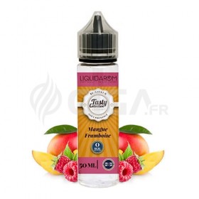 E-liquide Mangue Framboise en flacon de 50ml de Tasty Collection de Liquidarom.