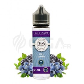 E-liquide Mûre Myrtille en flacon de 50ml de Tasty Collection de Liquidarom.