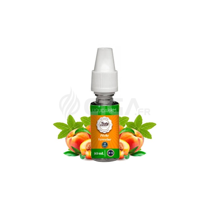 E-liquide Pêche Verveine de Tasty Collection de Liquidarom.