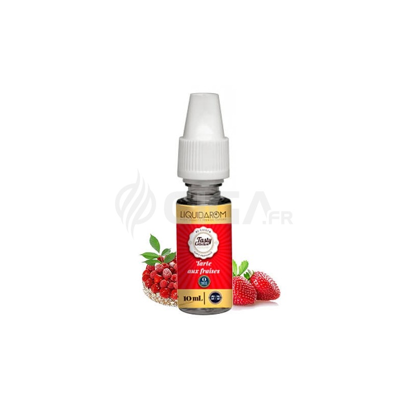 E-liquide Tarte aux Fraises de Tasty Collection de Liquidarom.