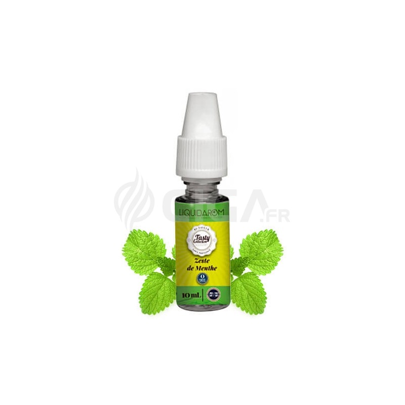 E-liquide Zeste de Menthe de Tasty Collection de Liquidarom.