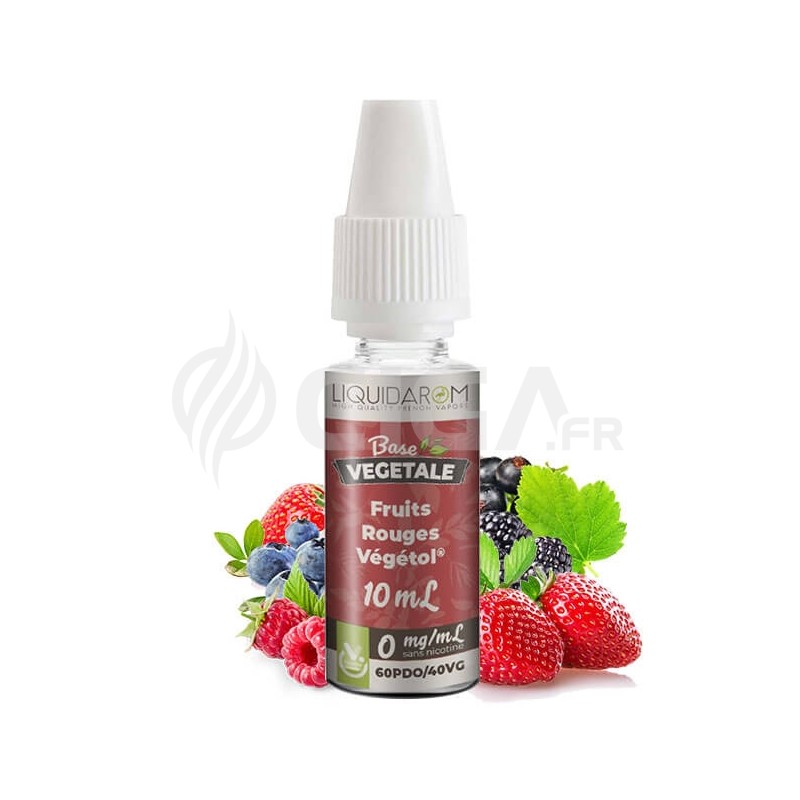 E-liquide Fruits Rouges au Végétol de Liquidarom Base Végétale.