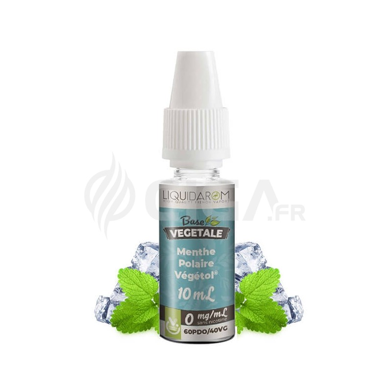 E-liquide Menthe Polaire au Végétol de Liquidarom Base Végétale.