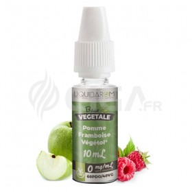 E-liquide Pomme Framboise au Végétol de Liquidarom Base Végétale.