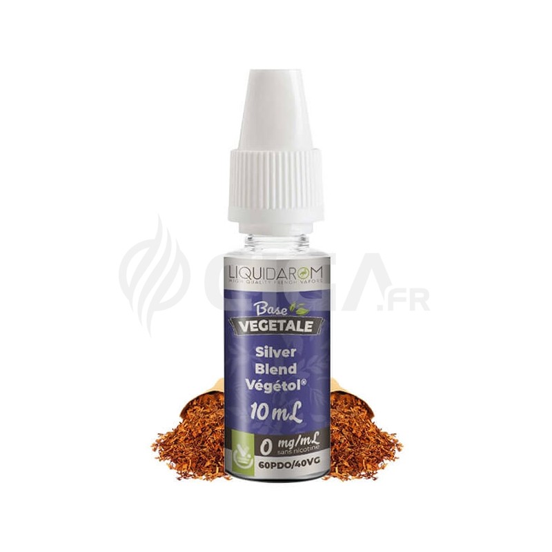 E-liquide Silver Blend Végétol de Liquidarom Base Végétale.