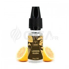E-liquide au CBD Lemon Kush de Marie Jeanne.