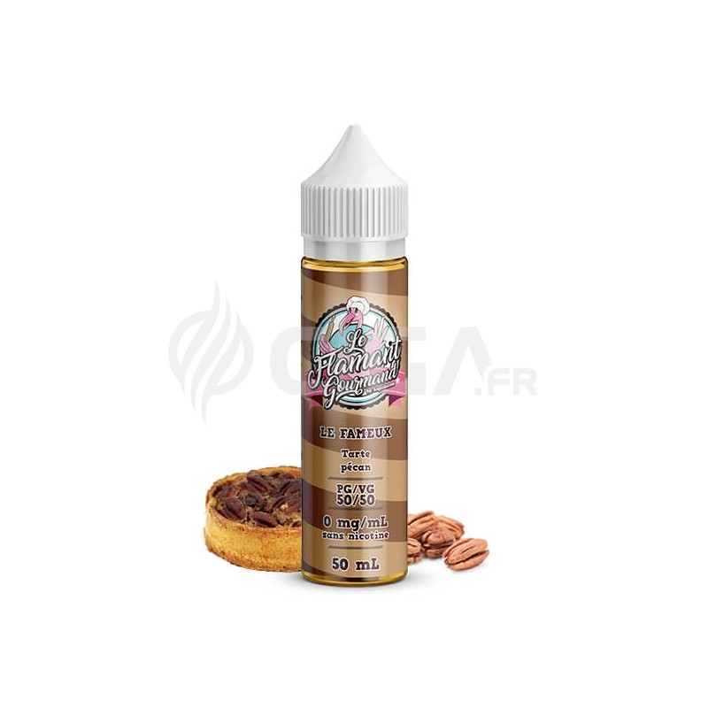 E-liquide Le fameux 50ml de Le Flamant Gourmand de Liquidarom