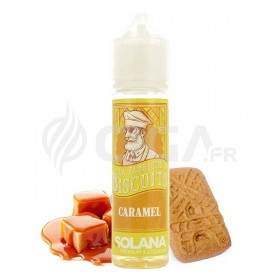 E-liquide Biscuit Caramel 50ml de La fabrique à biscuits de Solana.