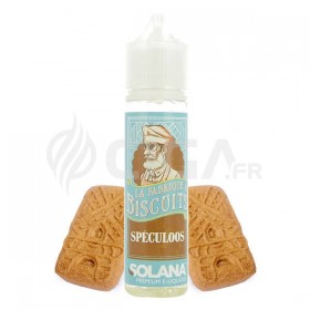 E-liquide Biscuit Spéculoos 50ml de La fabrique à biscuits de Solana.