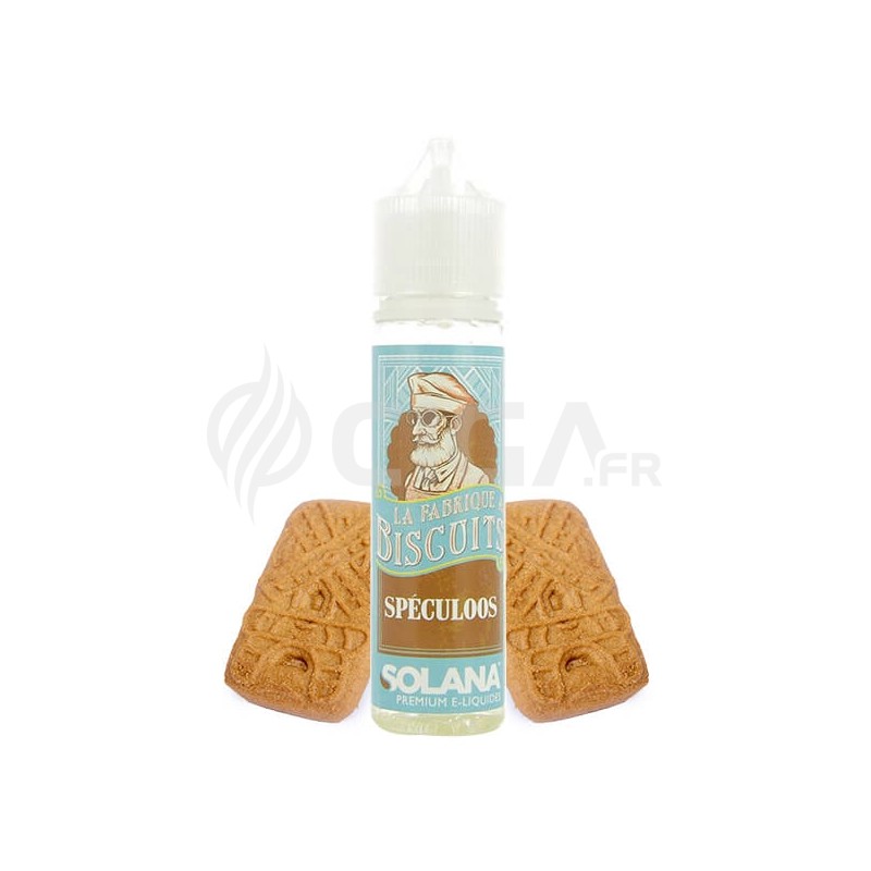 E-liquide Biscuit Spéculoos 50ml de La fabrique à biscuits de Solana.