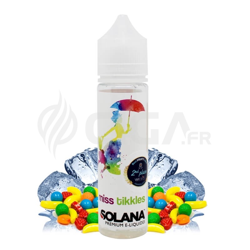 E-liquide Miss Tikkles 50ml de Solana.