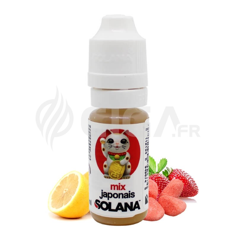 E-liquide Mix Japonais de Solana.