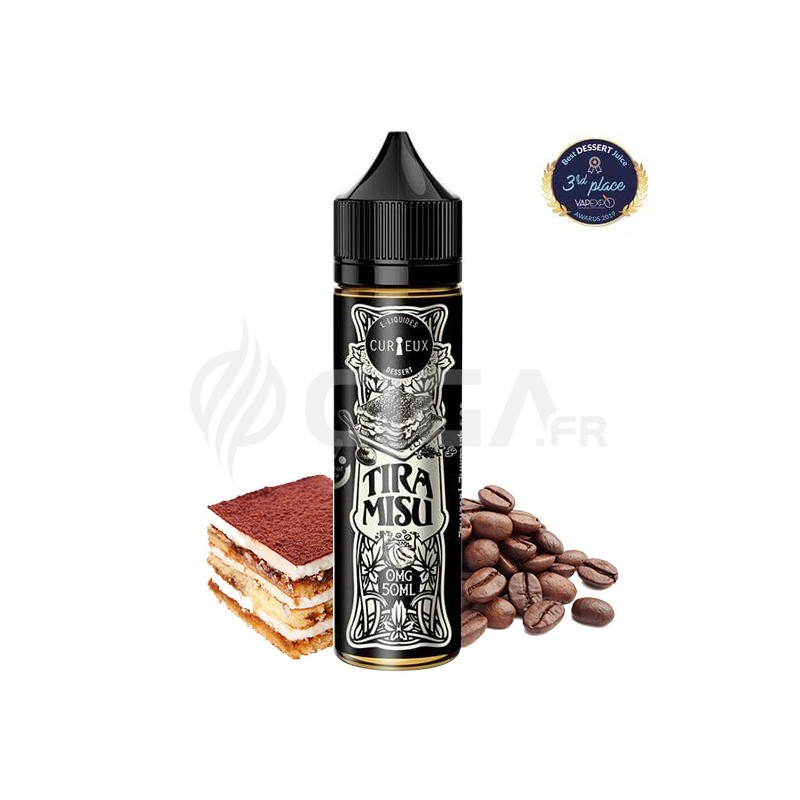 Tiramisu 50ml - Curieux