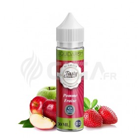 Pomme Fraise 50ml - Tasty Collection de Liquidarom