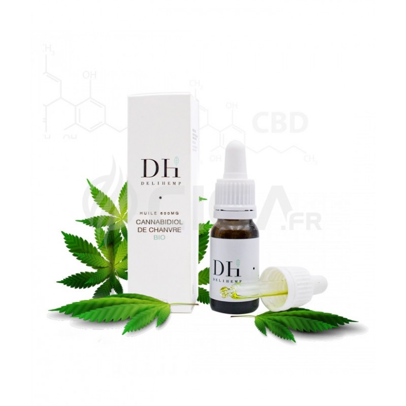 Huile de CBD Chanvre Bio - Deli Hemp