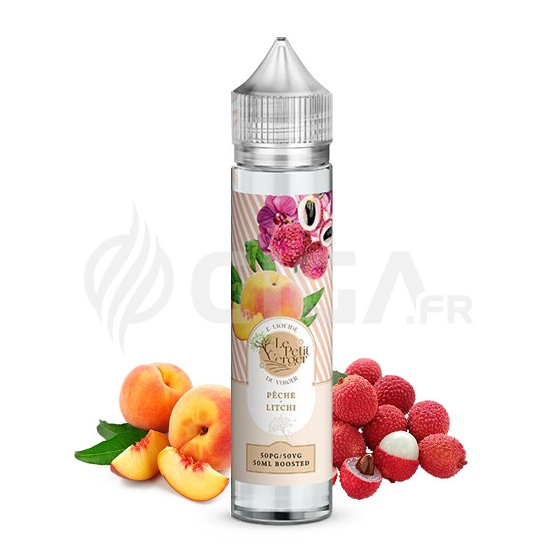 Pêche Litchi 50ml - Le petit Verger