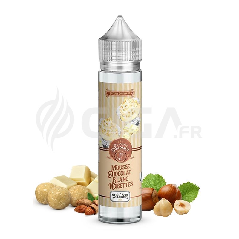 Mousse Chocolat Blanc Noisettes 50ml - Le Petit Gourmet