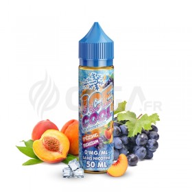 Pêche Raisin 50ml - Ice Cool de Liquidarom