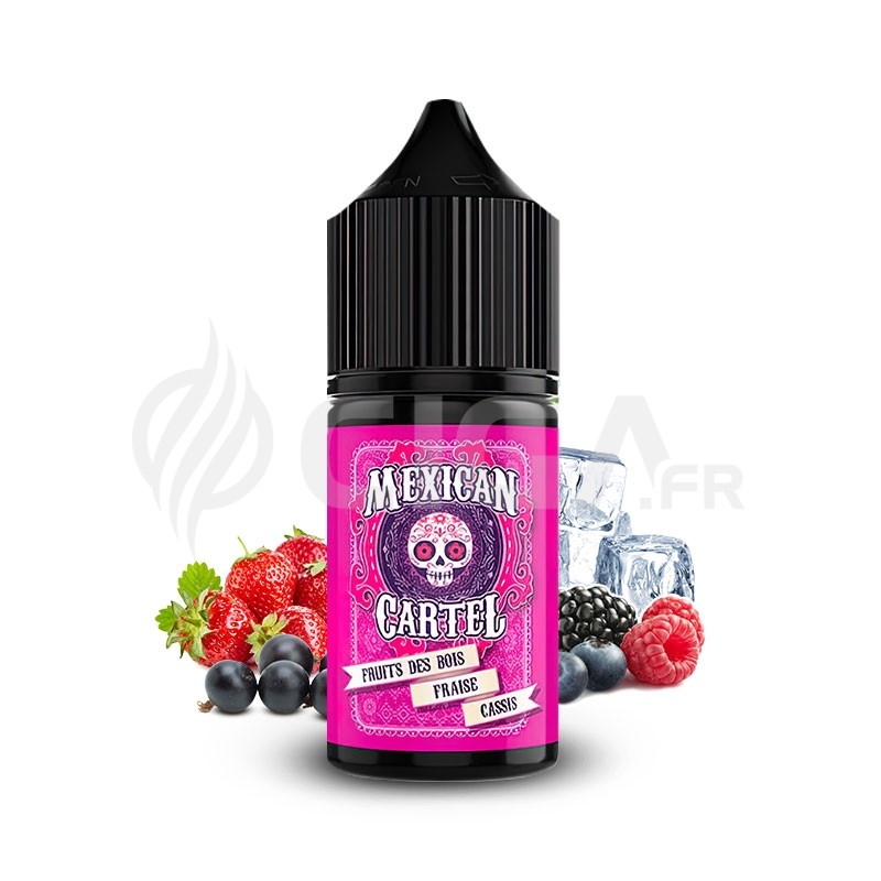 Arôme Fruits des Bois Fraise Cassis 30ml - Mexican Cartel