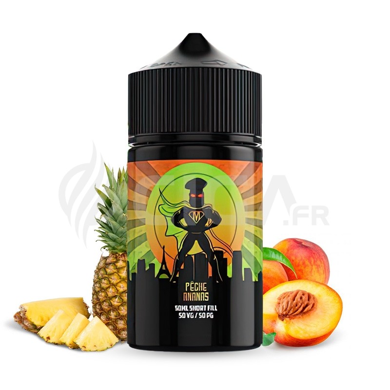 Pêche Ananas 50ml - Mukk Mukk