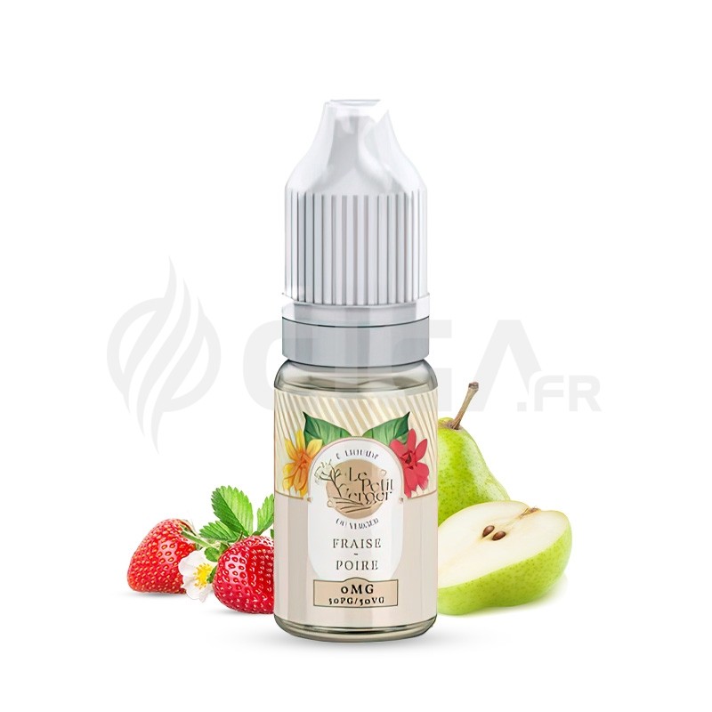 Fraise Poire Sels de nicotine - Le Petit Verger