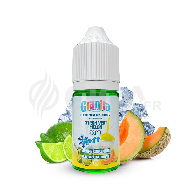 Concentré Citron Vert Melon - Granita Soft de Alfaliquid